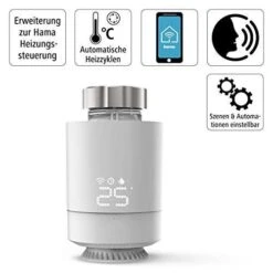 HAMA Smartes Heizkörperventil (ZIGBEE) 10 HAMA Smartes Heizkörperventil (ZIGBEE) -Elektronische Geräte Verkäufe 1980737 1 1