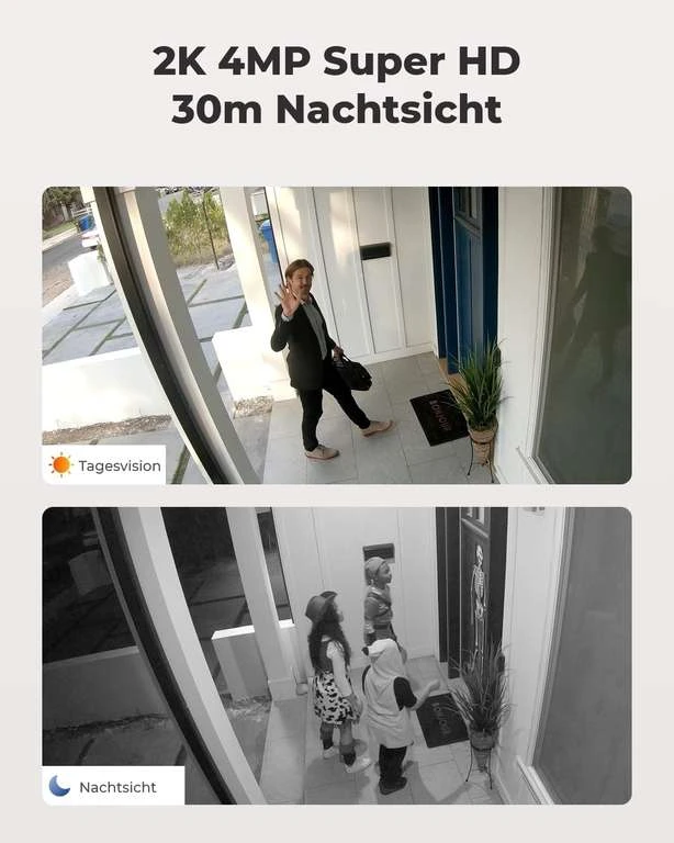 Reolink RLC-410W Überwachungskamera (2560x1440, Dualband-WLAN, LAN, 30m Nachtsicht, Smarte Erkennung, FTP, MicroSD, Google Assistant, IP66) 4 Reolink RLC-410W Überwachungskamera (2560x1440, Dualband-WLAN, LAN, 30m Nachtsicht, Smarte Erkennung, FTP, MicroSD, Google Assistant, IP66) – Bild 2