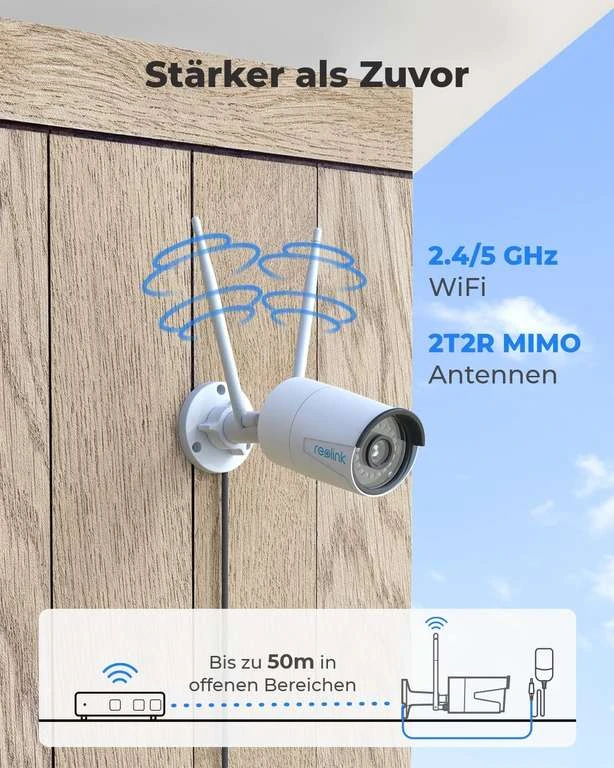 Reolink RLC-410W Überwachungskamera (2560x1440, Dualband-WLAN, LAN, 30m Nachtsicht, Smarte Erkennung, FTP, MicroSD, Google Assistant, IP66) 5 Reolink RLC-410W Überwachungskamera (2560x1440, Dualband-WLAN, LAN, 30m Nachtsicht, Smarte Erkennung, FTP, MicroSD, Google Assistant, IP66) – Bild 3