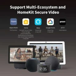 Aqara Smarte Video-Türklingel G4, 1080p FHD HomeKit Secure Video-Türklingel-Kamera, Lokale Gesichtserkennung Und Automatisierungen -Elektronische Geräte Verkäufe 2149181 1 4