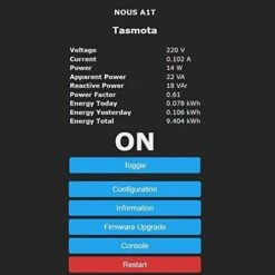 [Amazon] Tasmota Steckdose NOUS A1T Im 2er Pack - Smarte Kompakte Steckdosen Mit Energiemessung -Elektronische Geräte Verkäufe 2164990 1 1