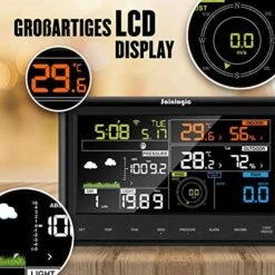 [Amazon] Sainlogic Profi WLAN Wetterstation 7-in-1 Internet Funk Mit Außensensor, Regenmesser, Wettervorhersage,Windmesser, Wunderground -Elektronische Geräte Verkäufe 2172574 1 6