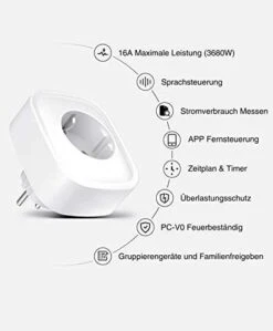 (personalisiert) 4 Er Set - Gosund SP1 / GHome Smart Wlan Steckdose 16A Mit Energiemesessung (Prime) 14 (personalisiert) 4 Er Set - Gosund SP1 / GHome Smart Wlan Steckdose 16A Mit Energiemesessung (Prime) -Elektronische Geräte Verkäufe 2177210 1 5