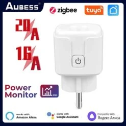5x Aubess ZigBee 3.0 Smarte Steckdose - 16A/3680W Inkl. Verbrauchsmessung - 7,43€/Stk. (evtl. 7,00€ Stk.) IoBroker/Homeassitant Fähig