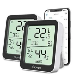 2x Govee Bluetooth Hygrometer Thermometer H5075 Für 21,27€ | 3x Für 29,06€