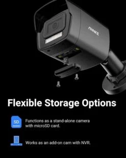 Annke AC500 Überwachungskamera (3072x1728@20fps, 2.8mm, PoE, IR-Nachtsicht & LED-Licht, Erkennung, Mikrofon, MicroSD, ONVIF, IP67) -Elektronische Geräte Verkäufe 2207242 1 6