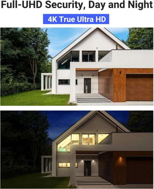 ANNKE AC800 4K PoE Überwachungskamera (3180 X 2160 @25fps) Mit Sirene Und Blitzlicht Alarm, Zwei-Wege-Audio, Personen&Autokennung, Alexa 4 ANNKE AC800 4K PoE Überwachungskamera (3180 X 2160 @25fps) Mit Sirene Und Blitzlicht Alarm, Zwei-Wege-Audio, Personen&Autokennung, Alexa – Bild 2
