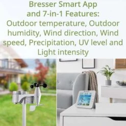 BRESSER Tuya Smart Home 7-in-1 Wetterstation ClimateConnect NL 71,10 -Elektronische Geräte Verkäufe 2216936 1 7