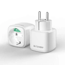 BlitzWolf BW-SHP15 Zigbee 3.0 16A 3680W Smart Steckdose, Stromverbrauch, APP-/Sprachsteuerung (Alexa/Google Assistant/TuyaSmart)