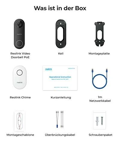 Reolink Video-Türklingel PoE Mit Chime 10 Reolink Video-Türklingel PoE Mit Chime – Bild 8