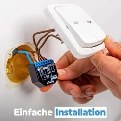 Shelly Plus 2PM | Wlan & Bluetooth 2 Kanäle Smart Relais Schalter Mit Leistungsmessung 12 Shelly Plus 2PM | Wlan & Bluetooth 2 Kanäle Smart Relais Schalter Mit Leistungsmessung -Elektronische Geräte Verkäufe 2230808 1 2