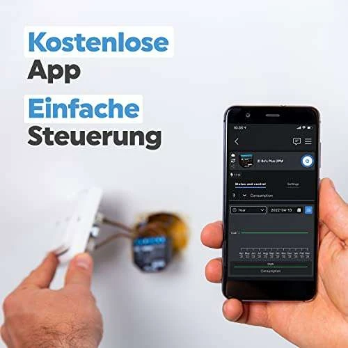 Shelly Plus 2PM | Wlan & Bluetooth 2 Kanäle Smart Relais Schalter Mit Leistungsmessung 6 Shelly Plus 2PM | Wlan & Bluetooth 2 Kanäle Smart Relais Schalter Mit Leistungsmessung – Bild 4