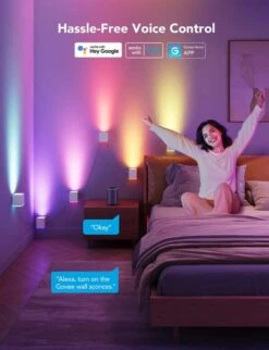 Govee RGBIC Cube Wall Sconces (Neue Veröffentlichung) -Elektronische Geräte Verkäufe 2231073 1 5