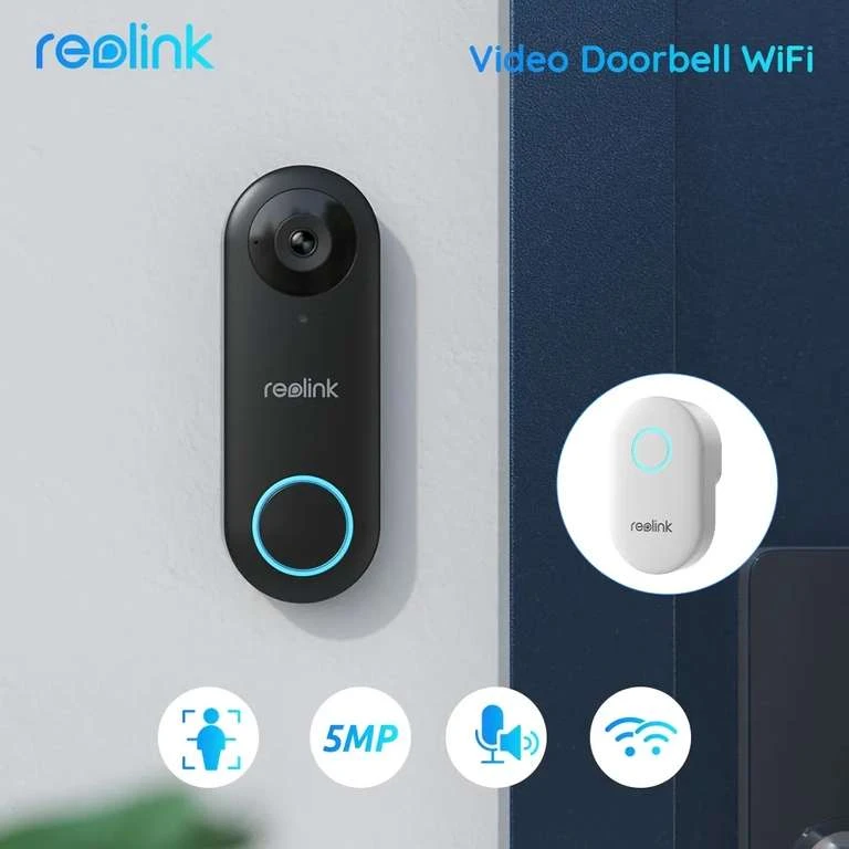 Reolink Video Doorbell PoE 2K+ 5 MP Intelligente Video-Türklingel Mit Gong 3 Reolink Video Doorbell PoE 2K+ 5 MP Intelligente Video-Türklingel Mit Gong