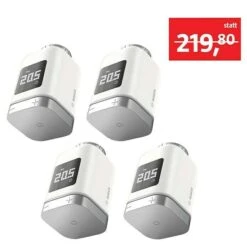 Bosch Smart Home Heizkörperthermostat II 4er Pack Zum Preis Von 3