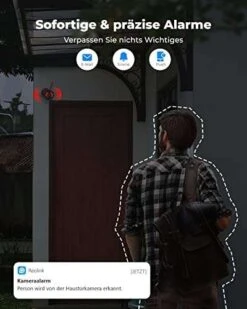 NEUE Reolink Argus Eco Mit Nun 2K Und Intelligenter Erkennung Inklusive Solarpanel ; Akku-Überwachungskamera In Schwarz Oder Weiß -Elektronische Geräte Verkäufe 2238748 1 5