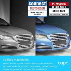 [Amazon Prime] TP-Link Tapo C420S2 Überwachungskamera Aussen, 2K Hochauflösung, 5200mAh, Akku -Elektronische Geräte Verkäufe 2242148 1 3