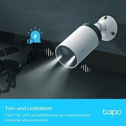 [Amazon Prime] TP-Link Tapo C420S2 Überwachungskamera Aussen, 2K Hochauflösung, 5200mAh, Akku -Elektronische Geräte Verkäufe 2242148 1 7