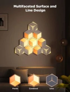 Govee Glide Hexagon Light Panels Ultra, 3D Hexagon LED Panels RGBIC (Neue Veröffentlichung) -Elektronische Geräte Verkäufe 2242904 1 2
