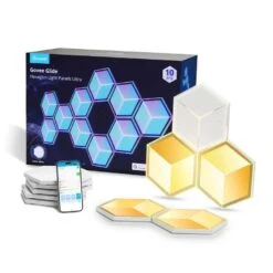 Govee Glide Hexagon Light Panels Ultra, 3D Hexagon LED Panels RGBIC (Neue Veröffentlichung)