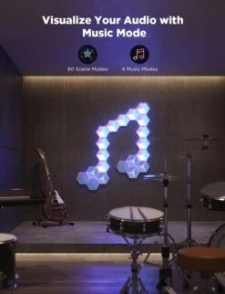 Govee Glide Hexagon Light Panels Ultra, 3D Hexagon LED Panels RGBIC (Neue Veröffentlichung) -Elektronische Geräte Verkäufe 2242904 1 6