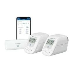 [WHD Ab 50,36€] Homematic IP Starter Set Heizen Mit WLAN Access Point & 2x HmIP-eTRV-B-2 Heizkörperthermostat -Neupreis: 119,85€