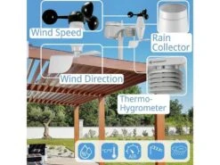 Bresser WLAN-Wetterstation | 5 In 1 | Weiß -Elektronische Geräte Verkäufe 2244153 1 3