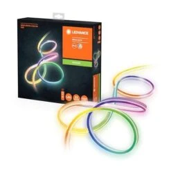 LEDVANCE LED Lichtschlauch Für Innen Und Außen, 5 Meter , Flexibel Und Biegsam, 23W, RGB-Farben Per Fernbedienung änderbar, Schutzart IP65,