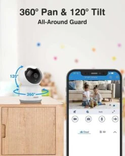 Annke Crater 2 Überwachungskamera (2304x1296, WLAN, Pan/Tilt, 8m Nachtsicht, Bewegungs- & Geräuscherkennung, 2-Wege-Audio, Sirene, MicroSD) -Elektronische Geräte Verkäufe 2245829 1 2