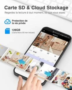 Annke Crater 2 Überwachungskamera (2304x1296, WLAN, Pan/Tilt, 8m Nachtsicht, Bewegungs- & Geräuscherkennung, 2-Wege-Audio, Sirene, MicroSD) -Elektronische Geräte Verkäufe 2245829 1 6