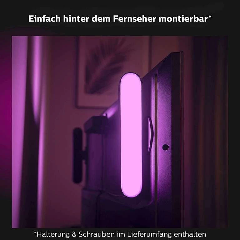 Philips Hue Play Light Bar Doppelpack - White & Color Ambiance 10 Philips Hue Play Light Bar Doppelpack - White & Color Ambiance – Bild 8