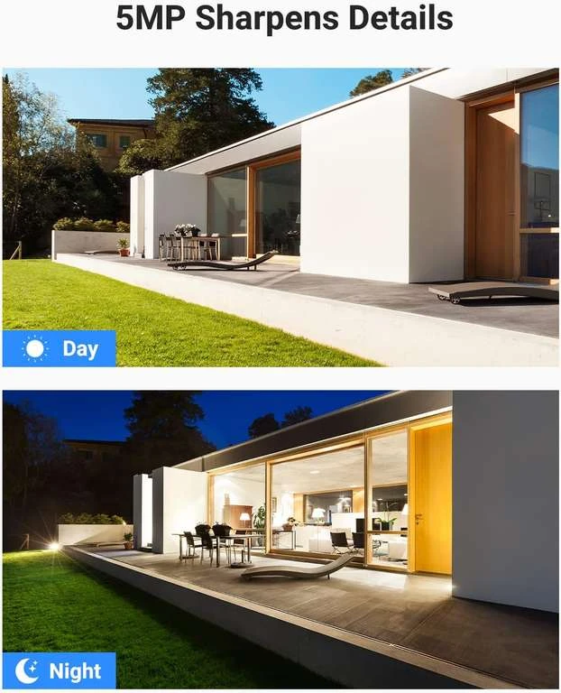 Annke C500 Überwachungskamera (4mm Oder 2.8mm Bullet, Bis 2592x1944@20fps, PoE, 30m Nachtsicht, Mikrofon, MicroSD, ONVIF & RTSP, Alexa) 4 Annke C500 Überwachungskamera (4mm Oder 2.8mm Bullet, Bis 2592x1944@20fps, PoE, 30m Nachtsicht, Mikrofon, MicroSD, ONVIF & RTSP, Alexa) – Bild 2