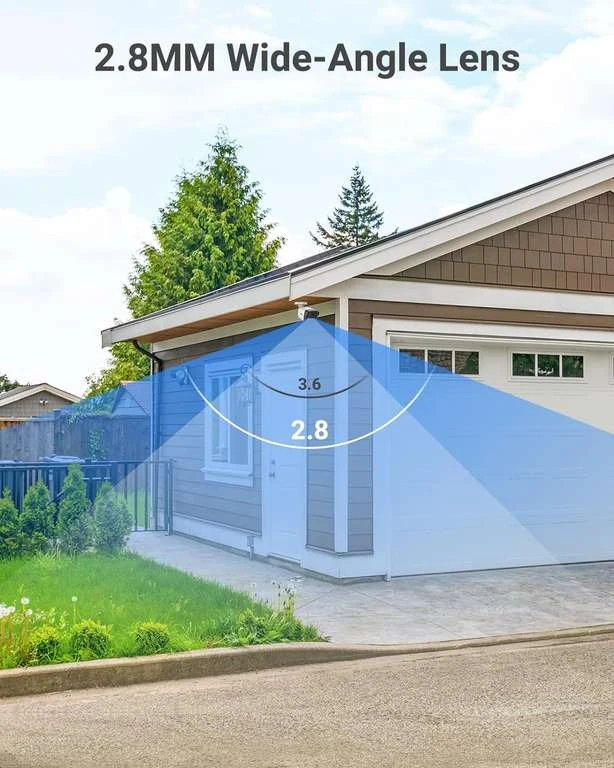 Annke C500 Überwachungskamera (4mm Oder 2.8mm Bullet, Bis 2592x1944@20fps, PoE, 30m Nachtsicht, Mikrofon, MicroSD, ONVIF & RTSP, Alexa) 5 Annke C500 Überwachungskamera (4mm Oder 2.8mm Bullet, Bis 2592x1944@20fps, PoE, 30m Nachtsicht, Mikrofon, MicroSD, ONVIF & RTSP, Alexa) – Bild 3