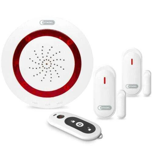 Abus Alarm Basis Set Micral Alarmanlage Öffnungsmelder Fernbedienung Sirene 3 Abus Alarm Basis Set Micral Alarmanlage Öffnungsmelder Fernbedienung Sirene