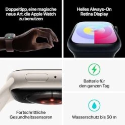 Apple Watch Series 9 GPS, 45 Mm Aluminiumgehäuse Mitternacht, Sport Loop Mitternacht, Amazon Retourenkauf -Elektronische Geräte Verkäufe 2247394 1 3