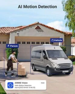 Annke FCD600 Überwachungskamera (2 Objektive Für 180°, 3632x1632@20fps, PoE, Farb-Nachtsicht, KI-Bewegungserkennung, Audio, MicroSD, ONVIF) -Elektronische Geräte Verkäufe 2249716 1 4