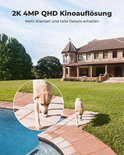 Reolink Argus 3 Pro Mit Solarpanel - 2K Akku WLAN Überwachungskamera, Smarte Erkennung; Spotlight, (weiß Oder Schwarz) 4 Reolink Argus 3 Pro Mit Solarpanel - 2K Akku WLAN Überwachungskamera, Smarte Erkennung; Spotlight, (weiß Oder Schwarz) – Bild 2