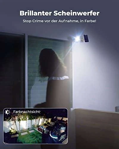 Reolink Argus 3 Pro Mit Solarpanel - 2K Akku WLAN Überwachungskamera, Smarte Erkennung; Spotlight, (weiß Oder Schwarz) 7 Reolink Argus 3 Pro Mit Solarpanel - 2K Akku WLAN Überwachungskamera, Smarte Erkennung; Spotlight, (weiß Oder Schwarz) – Bild 5