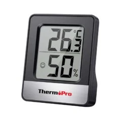 ThermoPro TP49-3 Kleines Digitales Hygrometer, Innenthermometer, Raumthermometer, Temperaturmonitor Und Feuchtigkeitsmesser Für Den Komfort