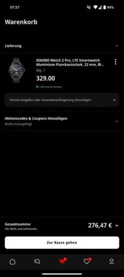 (Mediamarkt) Xiaomi Watch Pro 2 LTE Schwarz 5 (Mediamarkt) Xiaomi Watch Pro 2 LTE Schwarz -Elektronische Geräte Verkäufe 2250328 1 1