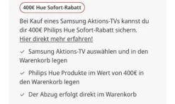 [Tiefpreis] SAMSUNG OLED 77 Zoll - GQ77S90CAT Inkl. 300€ Cashback + 400€ Hue-Gutschrift (1759,78€ Möglich) -Elektronische Geräte Verkäufe 2251856 1 2