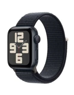 APPLE WATCH SE ALUMINIUM MITTERNACHT, GPS, 40 MM