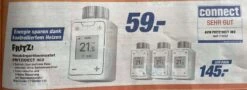 AVM FRITZ DECT 302 Heizkörperthermostat - 3er Set (48,33 €/Stück) Bei Expert (ggf. Lokal??)