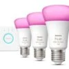 [MM&S] PHILIPS Hue E27 White Und Col. Amb. LED 3-er Inkl. Hue Bridge 3x806-1100lm Starter Set | Philips Hue GU10 Dreierpack Inkl. Bridge 79€ -Elektronische Geräte Verkäufe 2253017 1