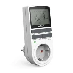 [Prime] ANSMANN Digitale Wochenzeitschaltuhr AES4, 10 Konfigurierbare Programme, Zufallsfunktion, Sommerzeitschaltung 3680W