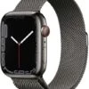 (Refurbed.de) Apple Watch Series 7 Edelstahl 45 Mm Milanaise Armband GPS + Cellular - Exzellent -Elektronische Geräte Verkäufe 2253418 1
