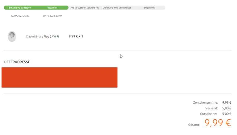 Xiaomi Smart Plug 2 Wi-Fi - Zwischenstecker Neues Modell Von Xiaomi Inklusive Versand (Neukunden) 4 Xiaomi Smart Plug 2 Wi-Fi - Zwischenstecker Neues Modell Von Xiaomi Inklusive Versand (Neukunden) – Bild 2