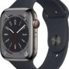 Apple Watch Series 8 45mm Cellular Edelstahlgehäuse Graphit Mit Sportarmband In Mitternacht 1 Apple Watch Series 8 45mm Cellular Edelstahlgehäuse Graphit Mit Sportarmband In Mitternacht -Elektronische Geräte Verkäufe 2253670 1
