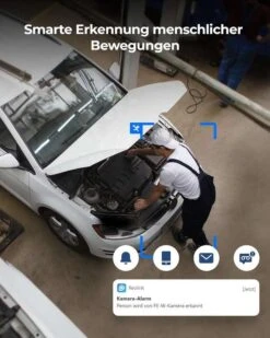 Reolink FE-W Überwachungskamera (180° Fisheye, 2560x2560@20fps, 8m Nachtsicht, WLAN, LAN, Smarte Alarme, 2-Wege-Audio, MicroSD, ONVIF) 14 Reolink FE-W Überwachungskamera (180° Fisheye, 2560x2560@20fps, 8m Nachtsicht, WLAN, LAN, Smarte Alarme, 2-Wege-Audio, MicroSD, ONVIF) -Elektronische Geräte Verkäufe 2253698 1 4