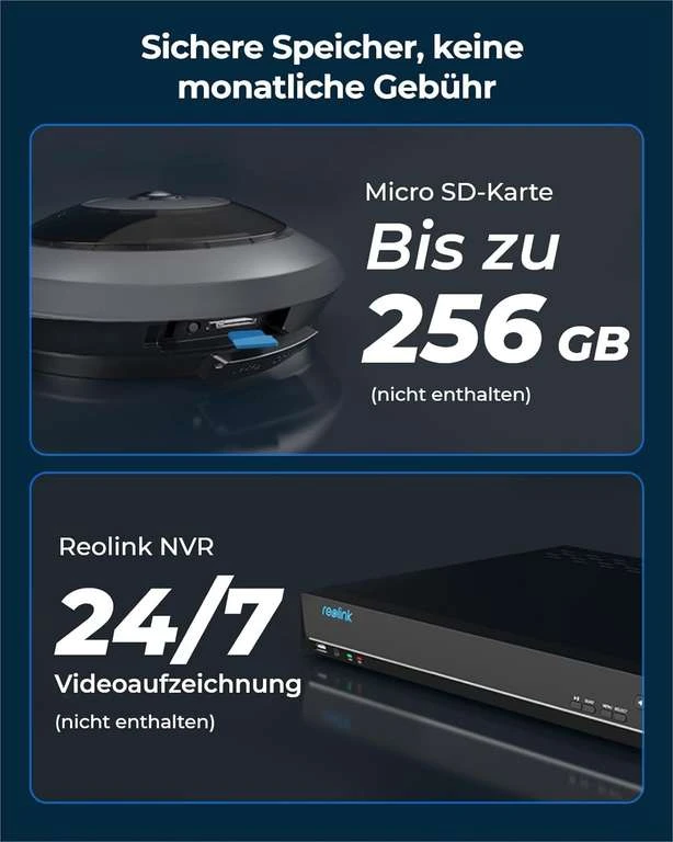 Reolink FE-W Überwachungskamera (180° Fisheye, 2560x2560@20fps, 8m Nachtsicht, WLAN, LAN, Smarte Alarme, 2-Wege-Audio, MicroSD, ONVIF) 9 Reolink FE-W Überwachungskamera (180° Fisheye, 2560x2560@20fps, 8m Nachtsicht, WLAN, LAN, Smarte Alarme, 2-Wege-Audio, MicroSD, ONVIF) – Bild 7